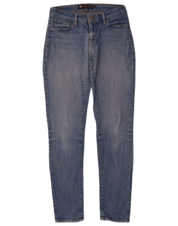 Женские джинсы скинни Levi's Demi Curve с современной посадкой, размер США 4, маленький W27 L30, синие