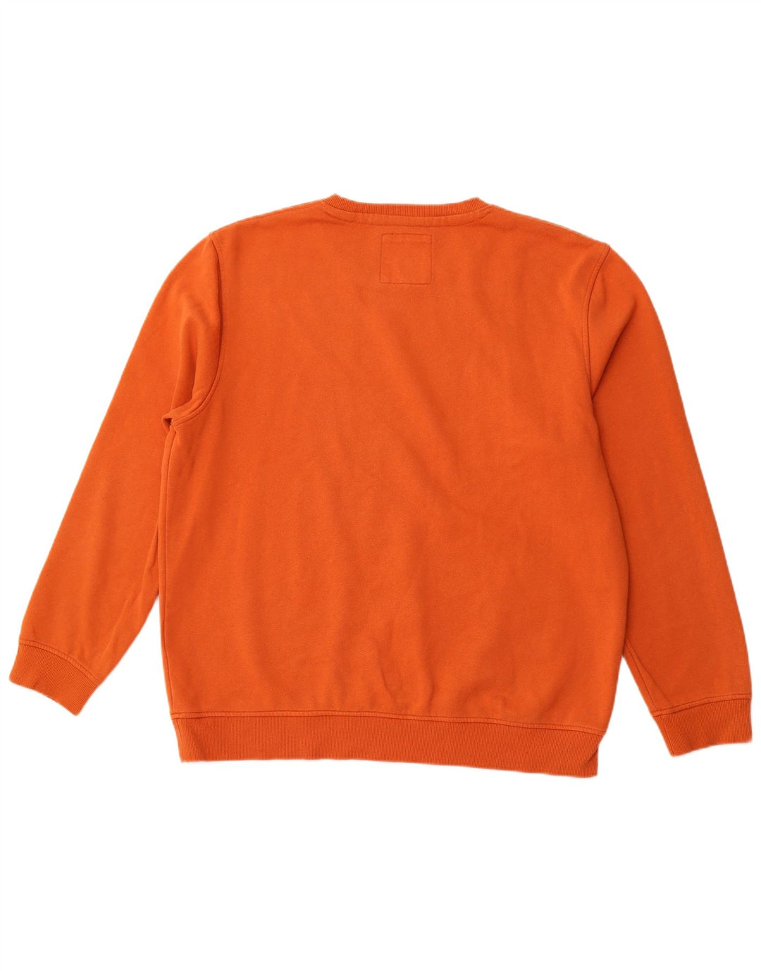 Мужской свитер-свитшот CREW CLOTHING 2XL оранжевый хлопок
