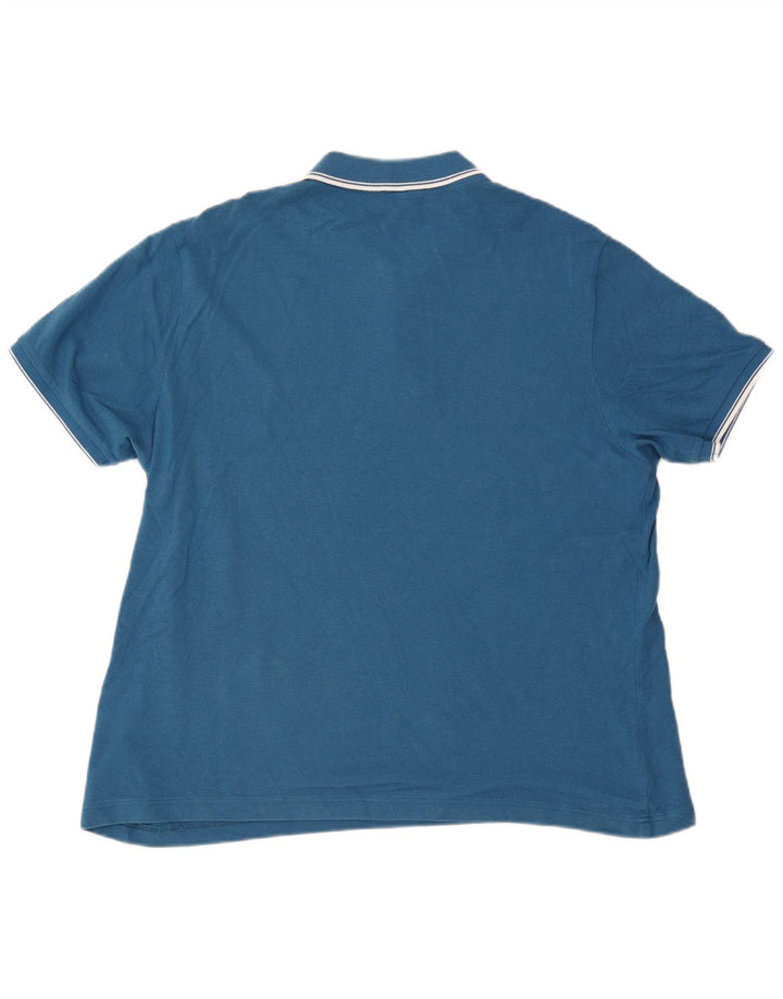 Мужская рубашка поло Ben Sherman XL, синяя, хлопок