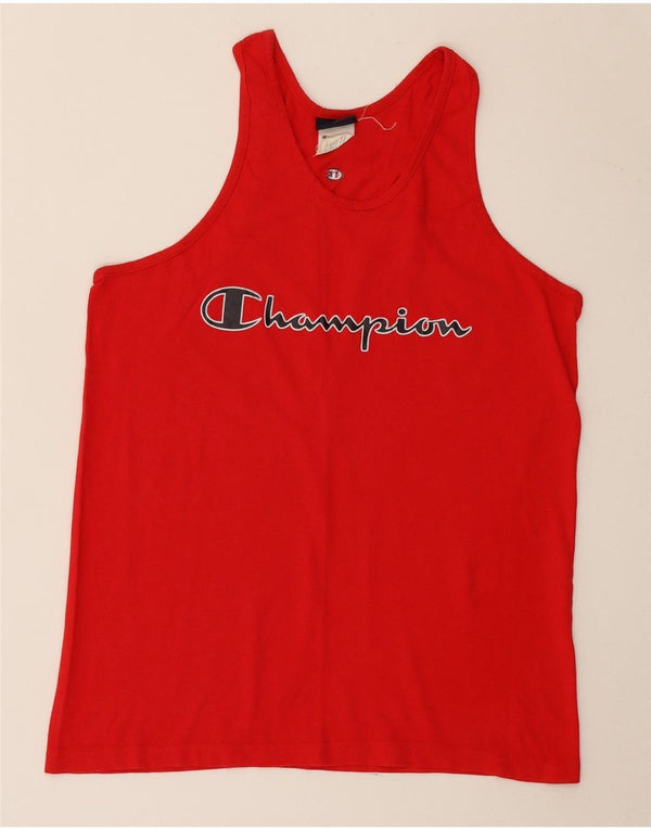 Женский жилет с рисунком Champion UK 14, большой красный хлопок