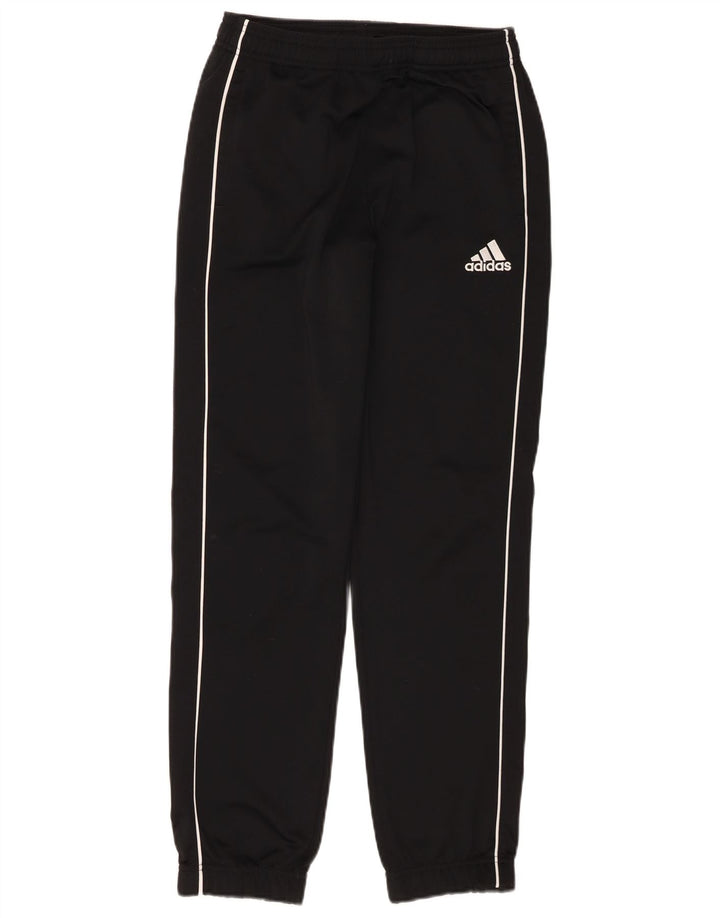 Спортивный костюм Adidas для мальчиков, брюки для бега, 13-14 лет, черный полиэстер