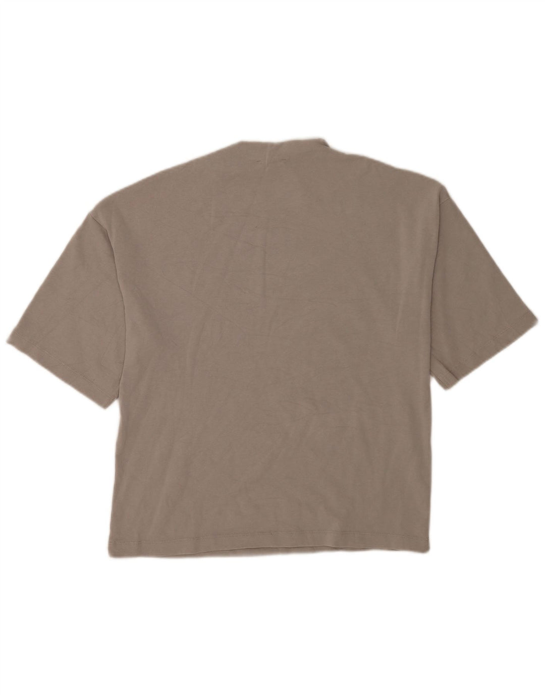 Женская футболка оверсайз Zara Top UK 10, маленькая серая