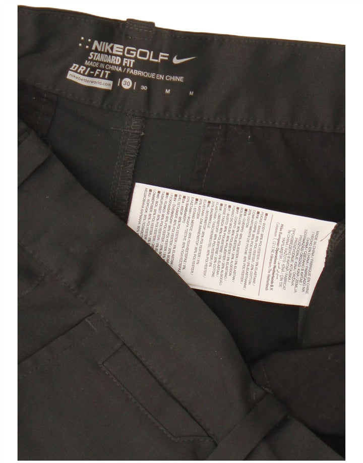 Мужские спортивные шорты Nike Dri Fit Standard W30, средний черный полиэстер