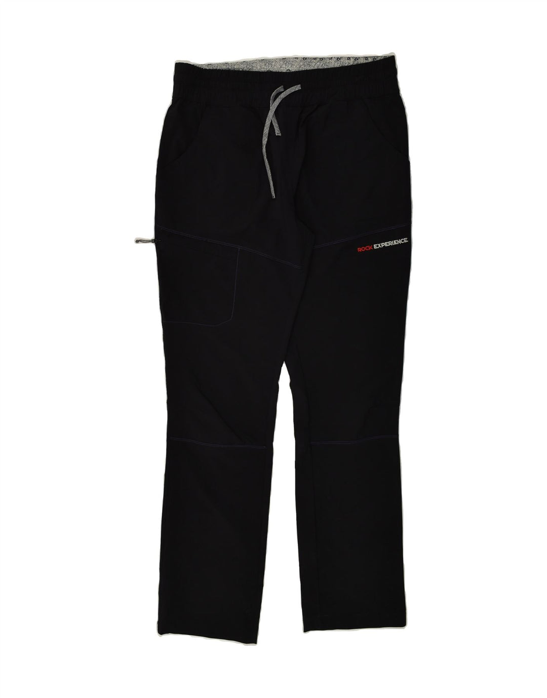 VINTAGE Womens Tracksuit Trousers UK 18 XL Black Polyamide | Vintage Vintage | Thrift | Second-Hand Vintage | Used Clothing | Messina Hembry 