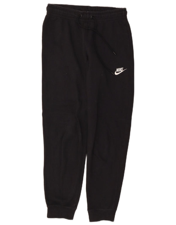 Женские спортивные брюки NIKE Joggers UK 10, маленькие черные хлопковые брюки
