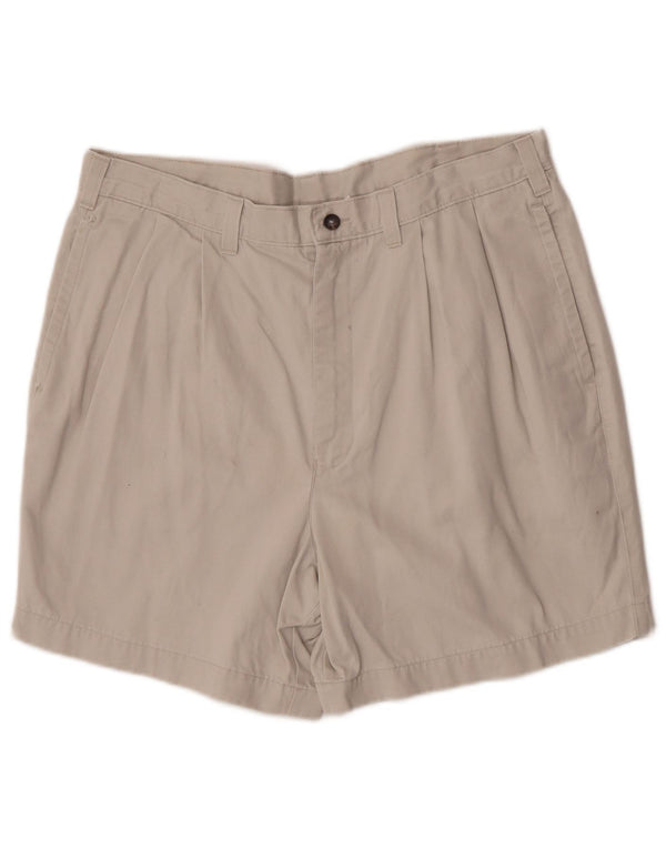 Мужские шорты чинос Marks & Spencer W36, большой размер, белый хлопок