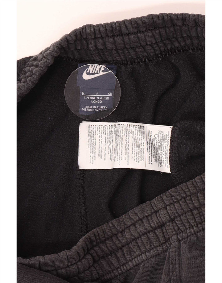 Мужские спортивные брюки Nike, джоггеры, большие серые, хлопковые