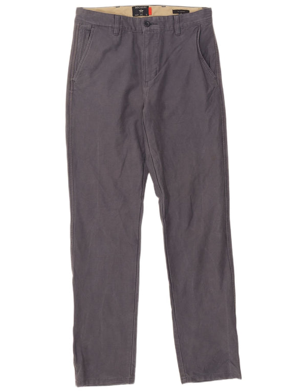 Мужские узкие брюки-чиносы Dockers W30 L32, темно-синие, хлопок