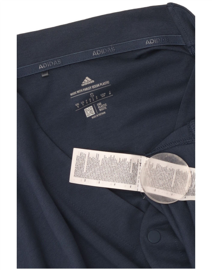 Мужской спортивный костюм Adidas, верхняя куртка, маленький темно-синий, хлопок