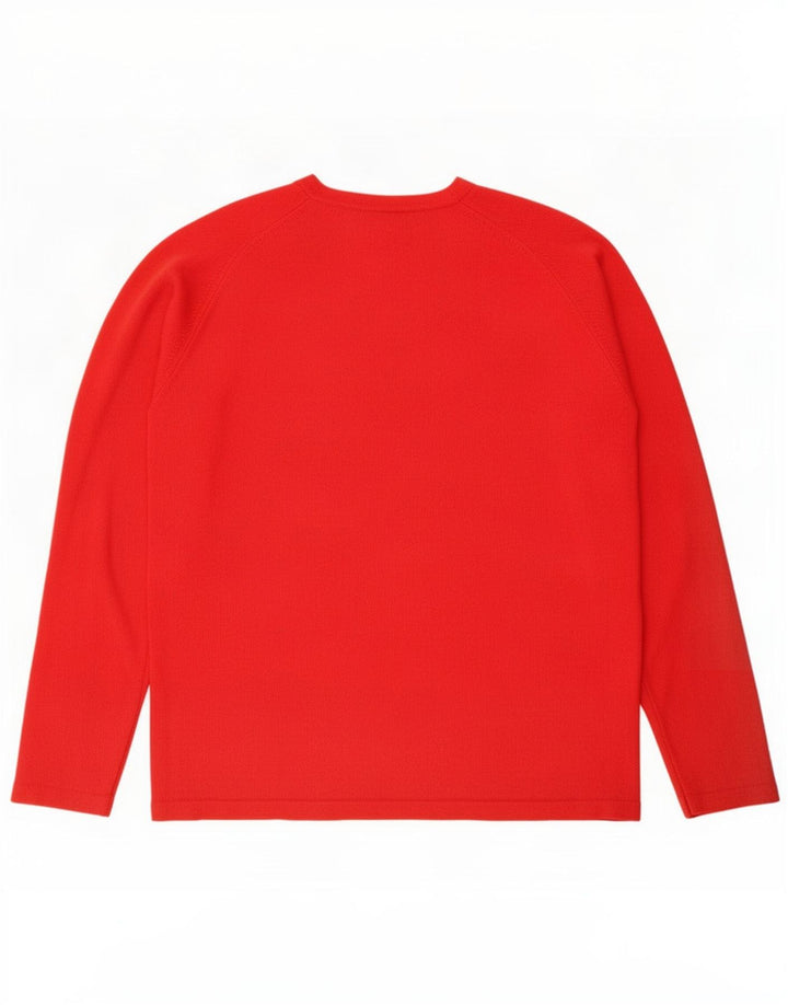 Мужской топ с длинным рукавом Zara XL, красный