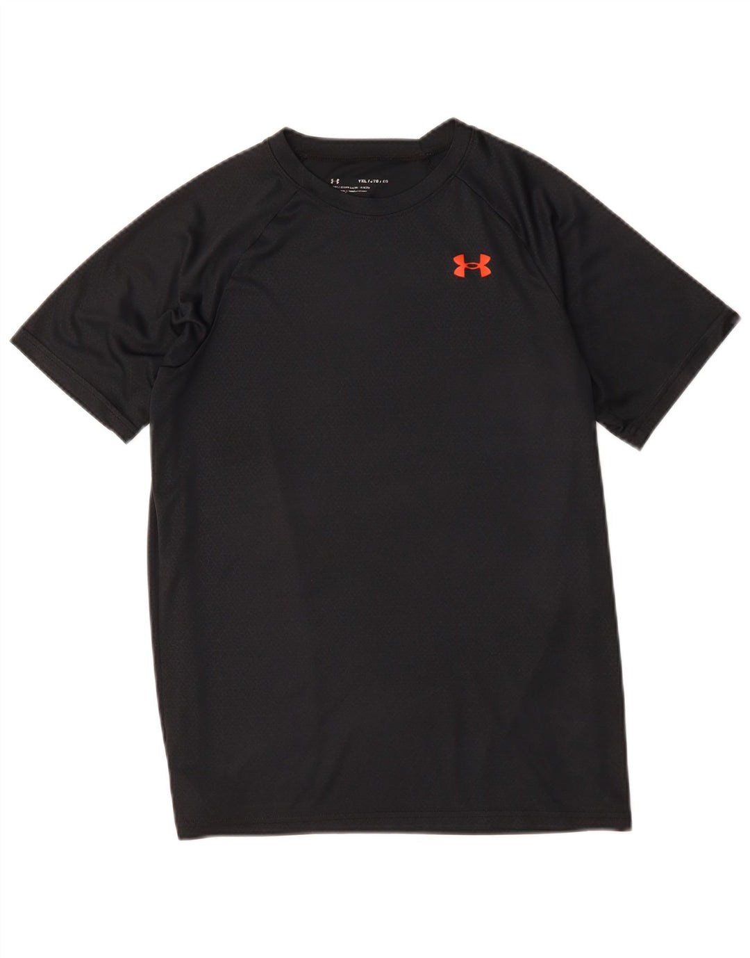 Футболка Under Armour для мальчиков, топ 13–14 лет, XL, черная