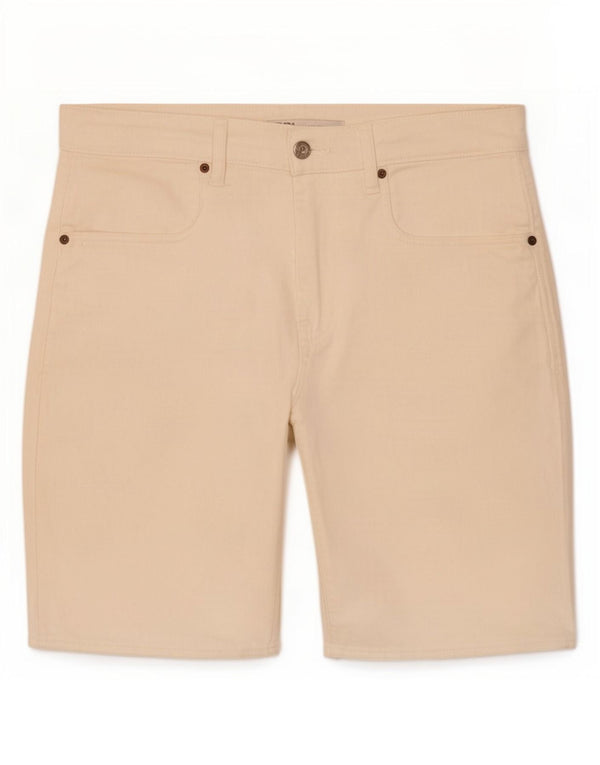 Мужские джинсовые шорты Zara EU 42 Large W32 Off White