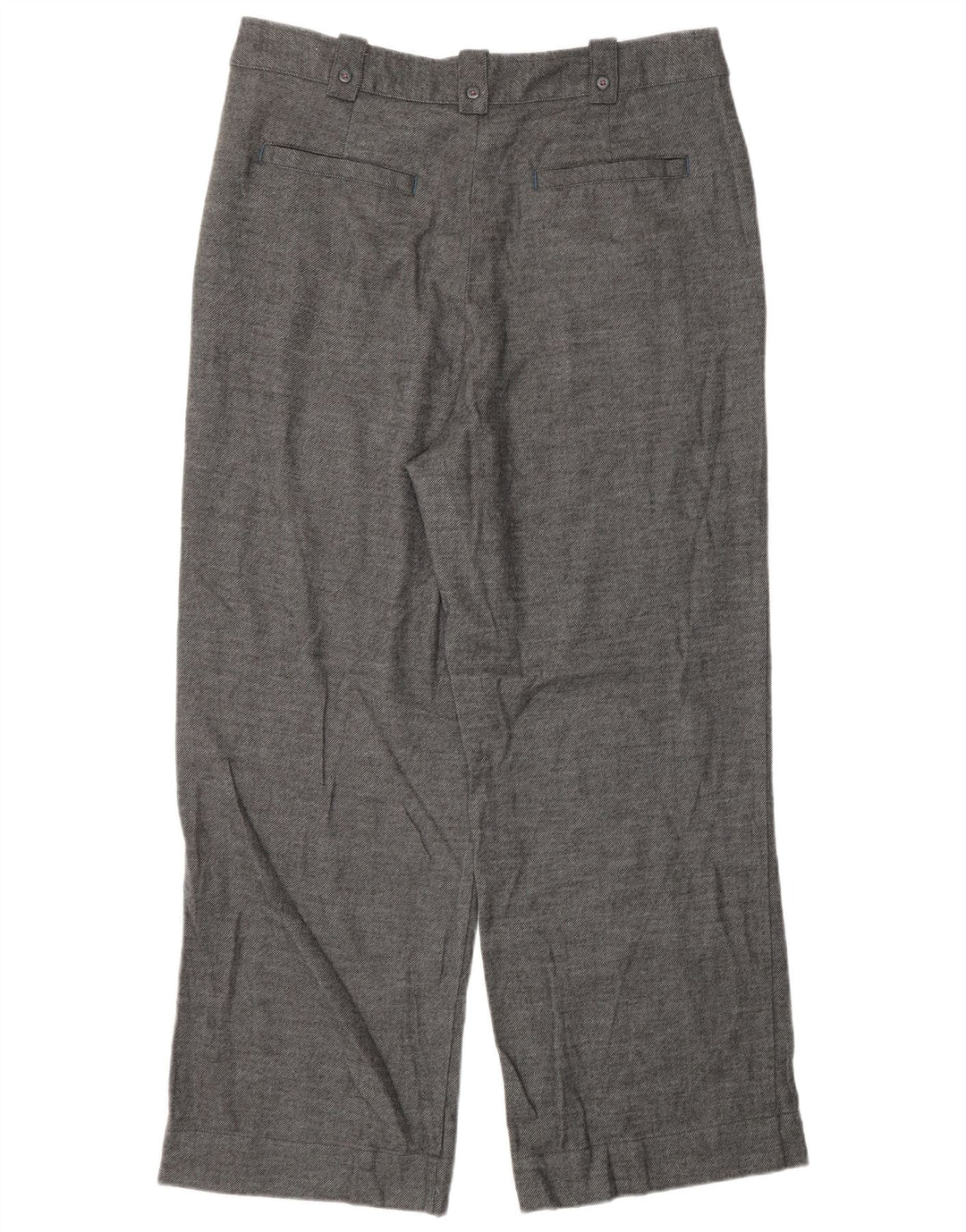 Женские прямые повседневные брюки WHITE STUFF UK 16, большие W34 L29, серые