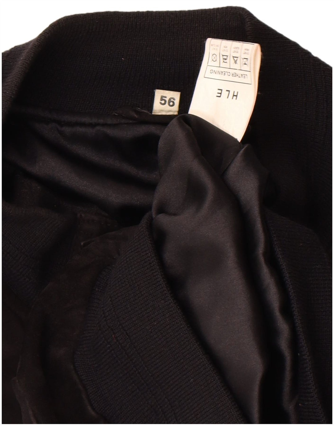 Мужской замшевый бомбер VINTAGE IT 56 3XL, черный кожаный