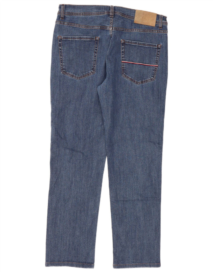 Женские прямые джинсы Tommy Hilfiger W36 L28 синие, хлопок