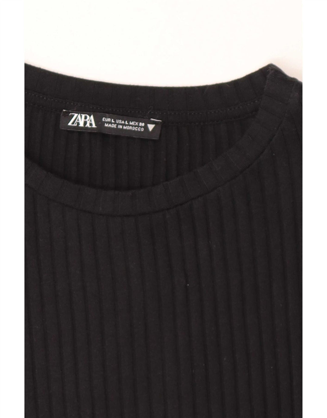 Женское облегающее платье Zara UK 14, большое черное