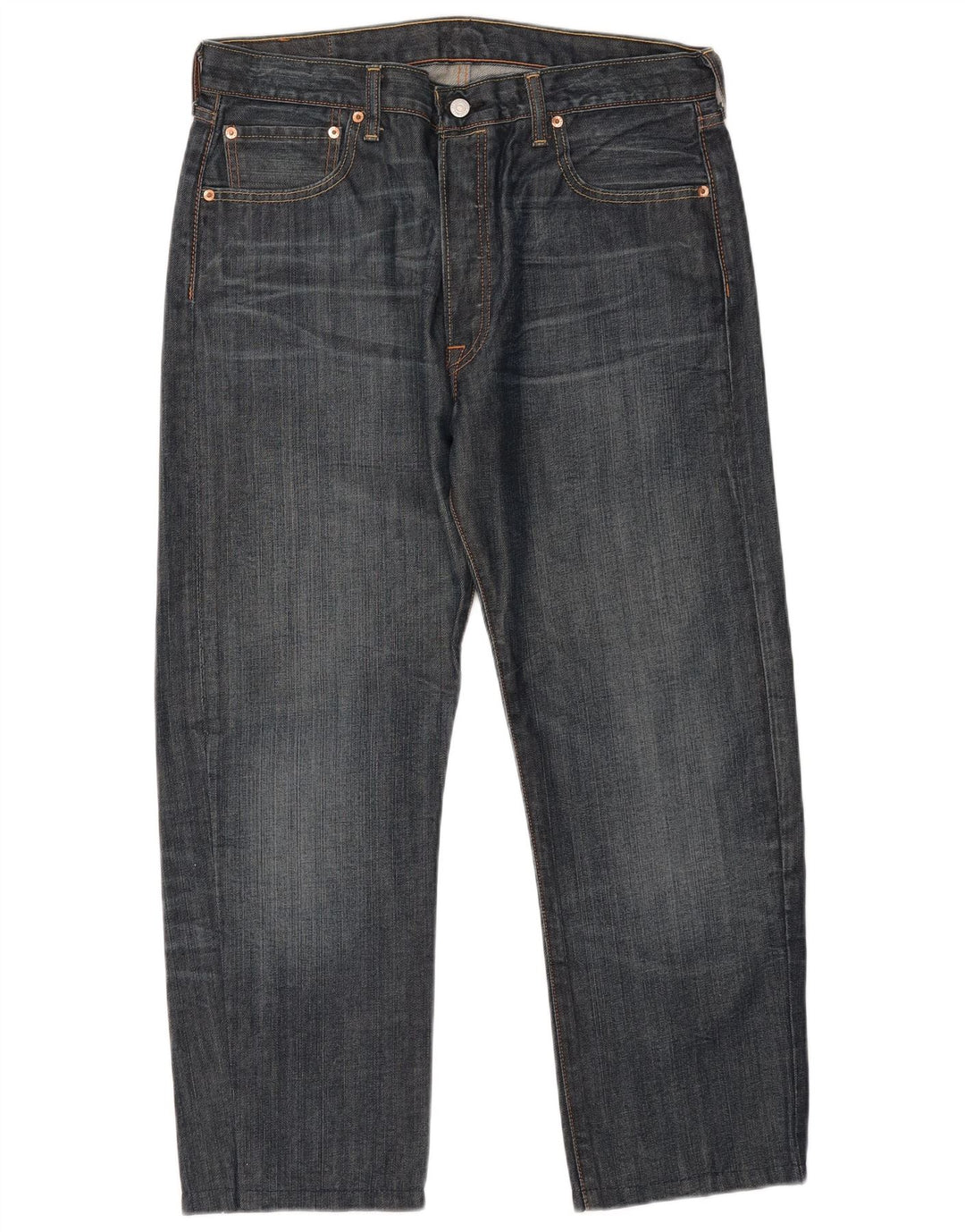 Мужские прямые джинсы Levi's 501 W36 L27 синие