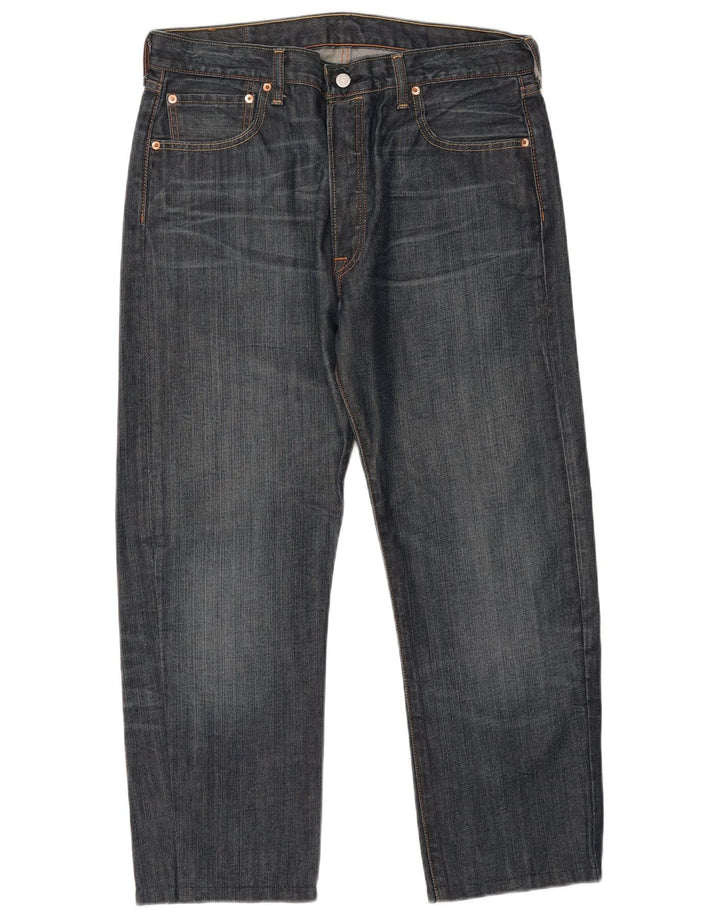 Мужские прямые джинсы Levi's 501 W36 L27 синие