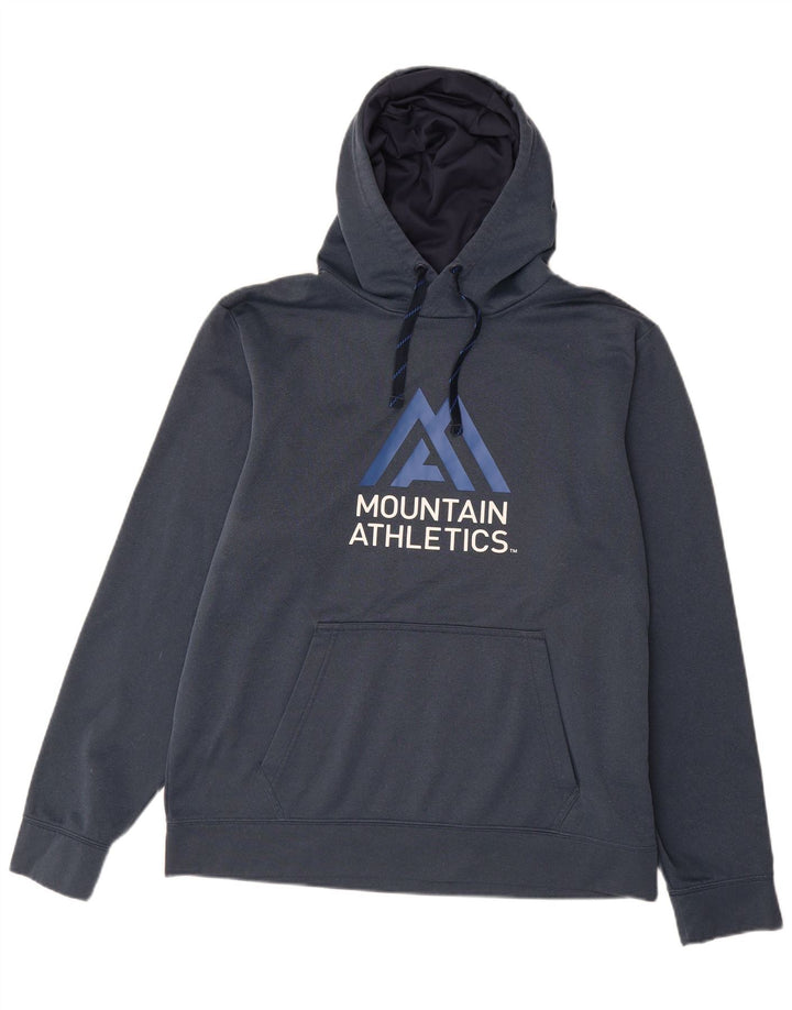 Мужской джемпер с капюшоном The North Face, большой размер, темно-синий, полиэстер