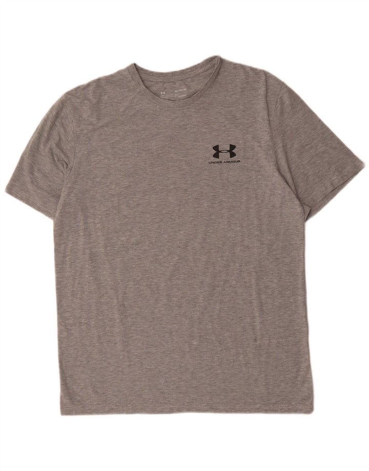 UNDER ARMOUR Mens T-Shirt Top XL Grey
