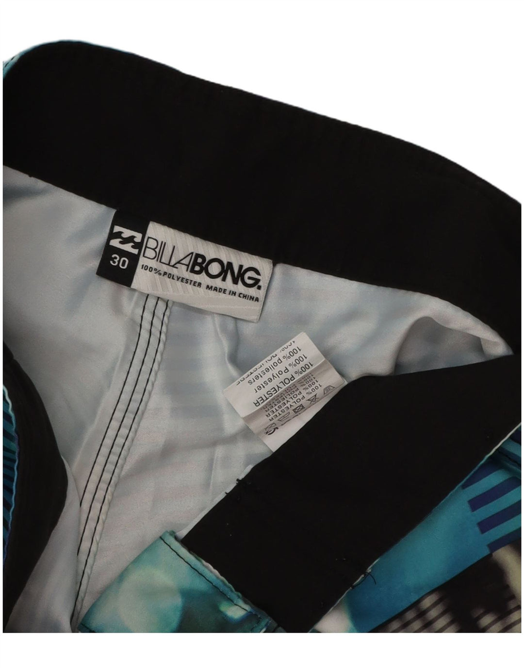 Billabong Мужские шорты для плавания с рисунком, средние, разноцветные в полоску
