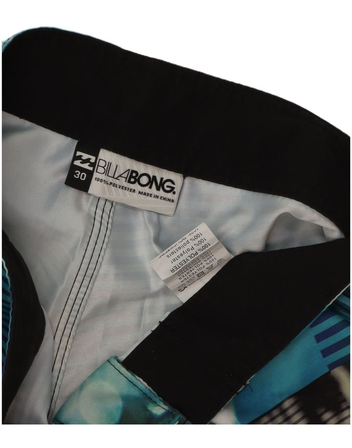 Billabong Мужские шорты для плавания с рисунком, средние, разноцветные в полоску
