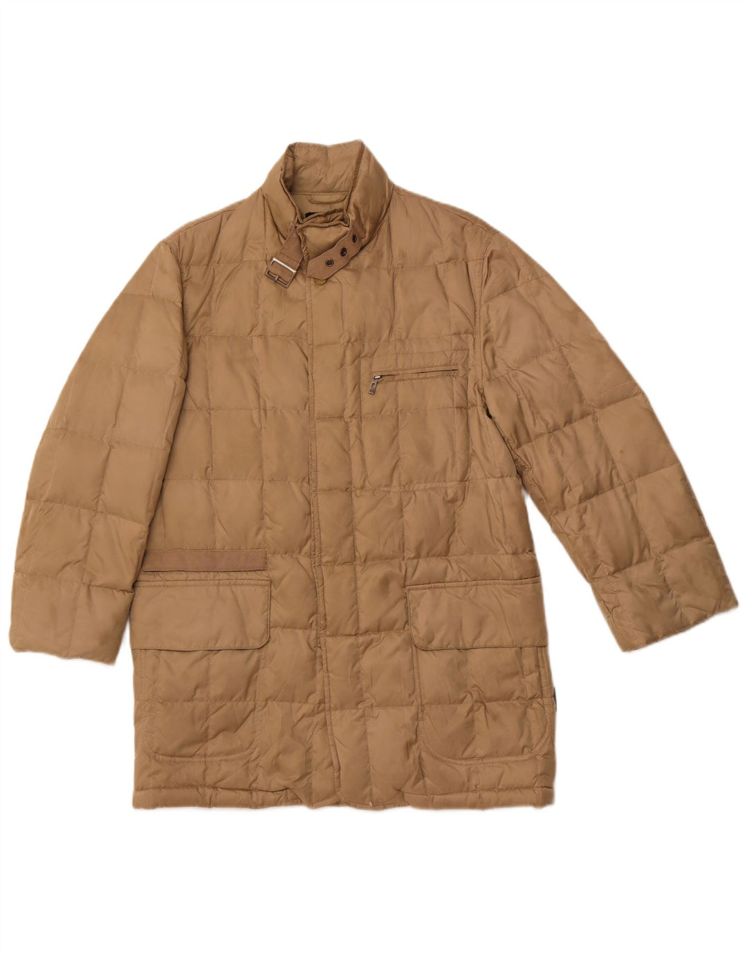 SERGIO TACCHINI Мужская стеганая куртка UK 38 Medium Beige