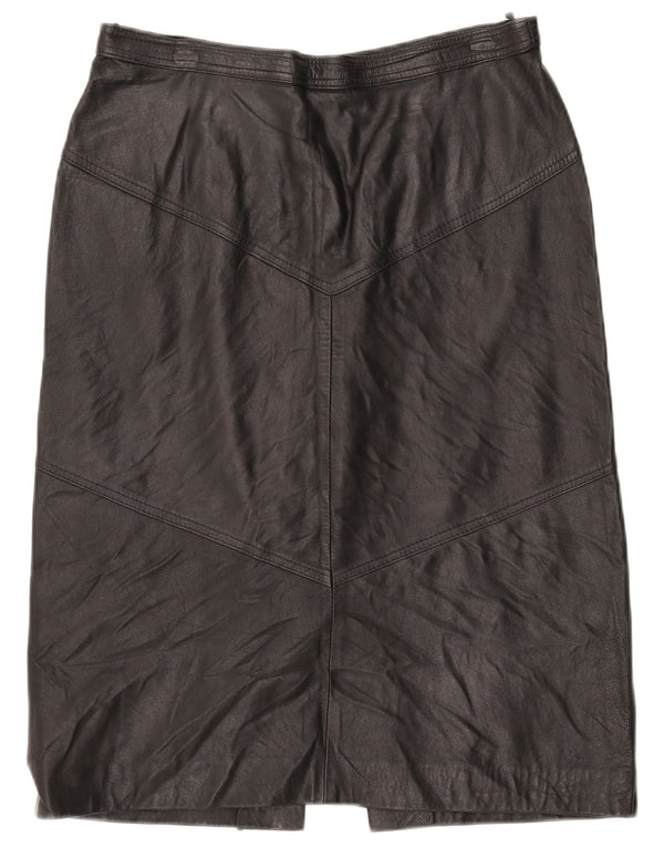Юбка женская кожаная La Cordee Medium W30 черная