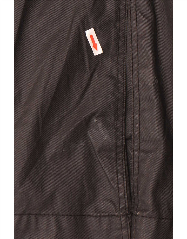 Женский тренч KHUJO UK 18 XL, черный полиэстер