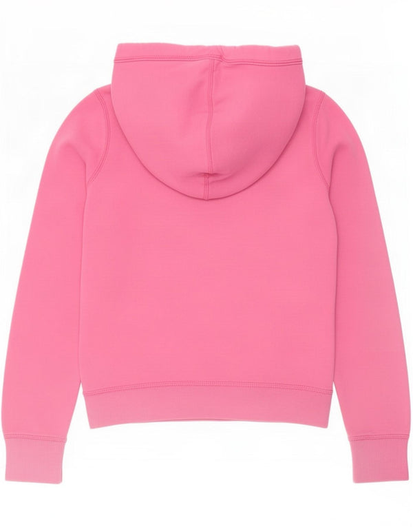 Женский джемпер с капюшоном большого размера Abercrombie & Fitch UK 10, маленький розовый