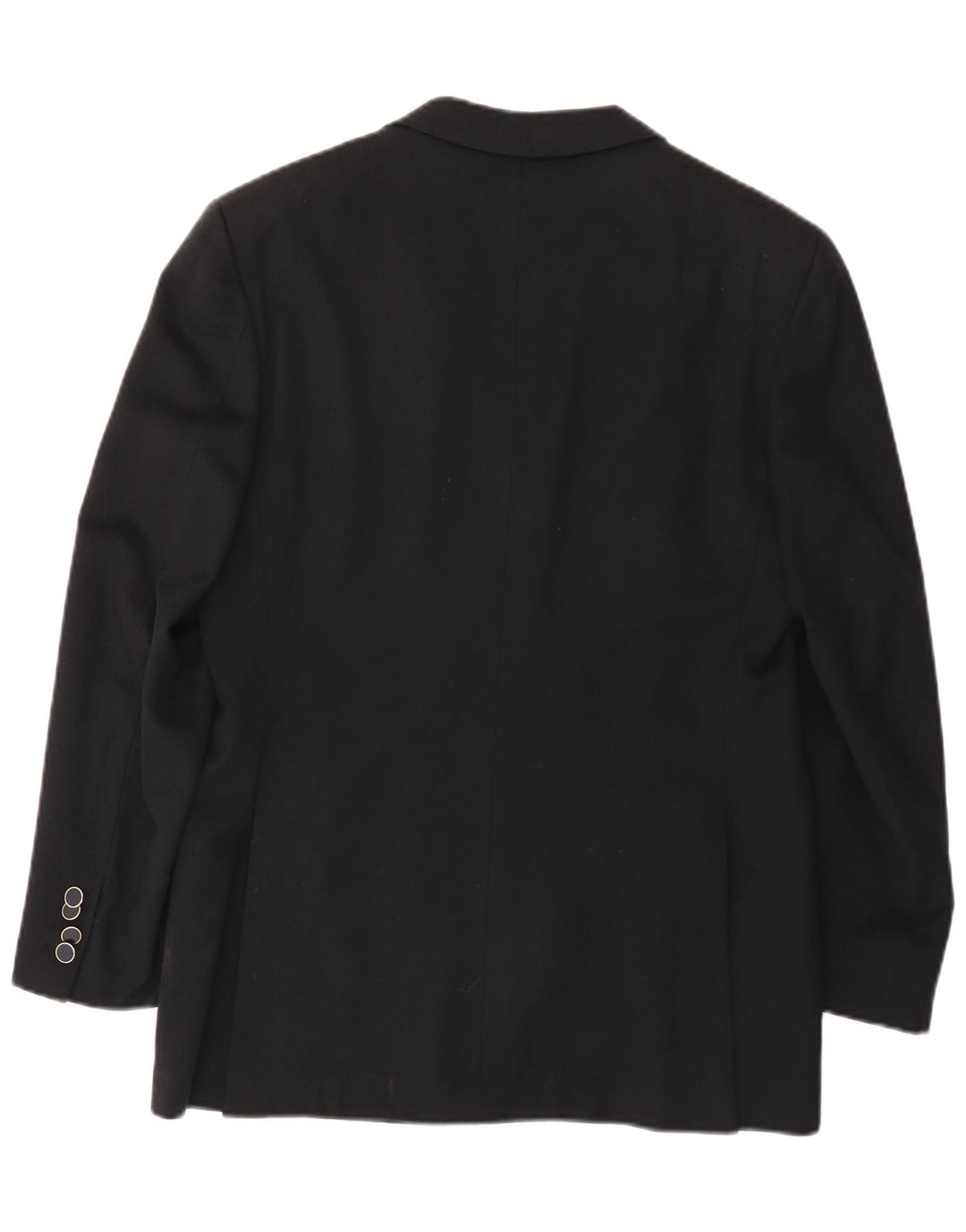 Galtrucco Мужской двубортный пиджак IT 40 Большой Черный Шерстяной