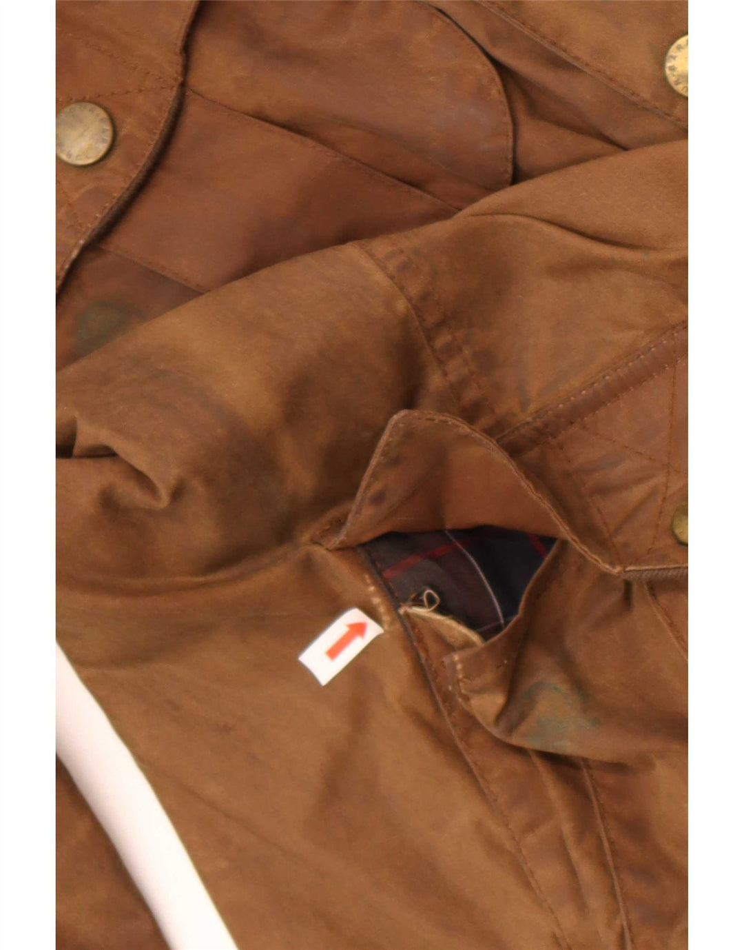 Мужская куртка Barbour из вощеного хлопка UK 38 средний коричневый