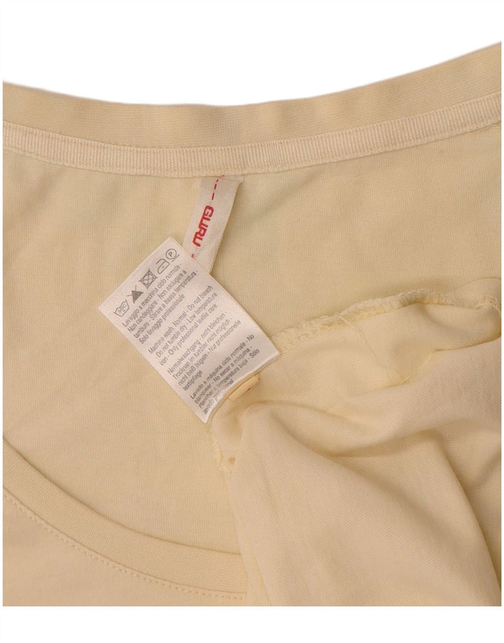 Женская футболка Guru Top UK 12, средний цвет, белый хлопок