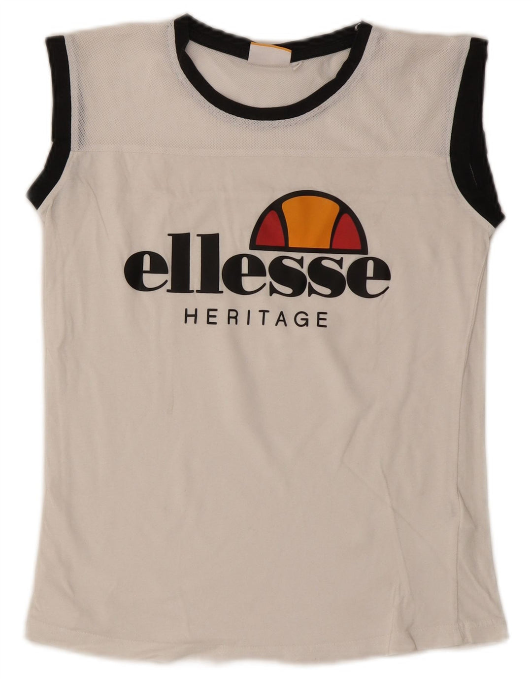 Женский жилет с рисунком Ellesse UK 10, маленький белый
