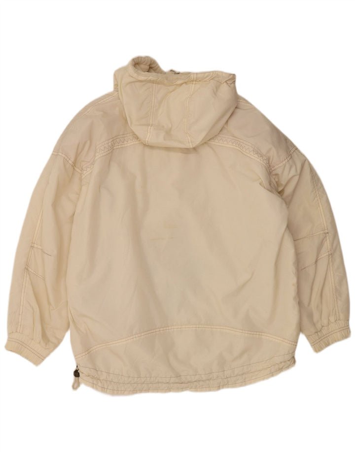 Женский анорак с капюшоном Silvy EU 38 Medium Off White Paisley