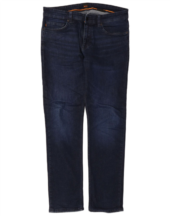 Мужские джинсы Hugo Boss Delaware Slim W34 L31 темно-синие