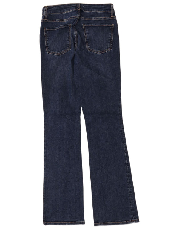 Женские джинсы Bootcut Zara EU 38, маленькие W28 L32, темно-синие, хлопок