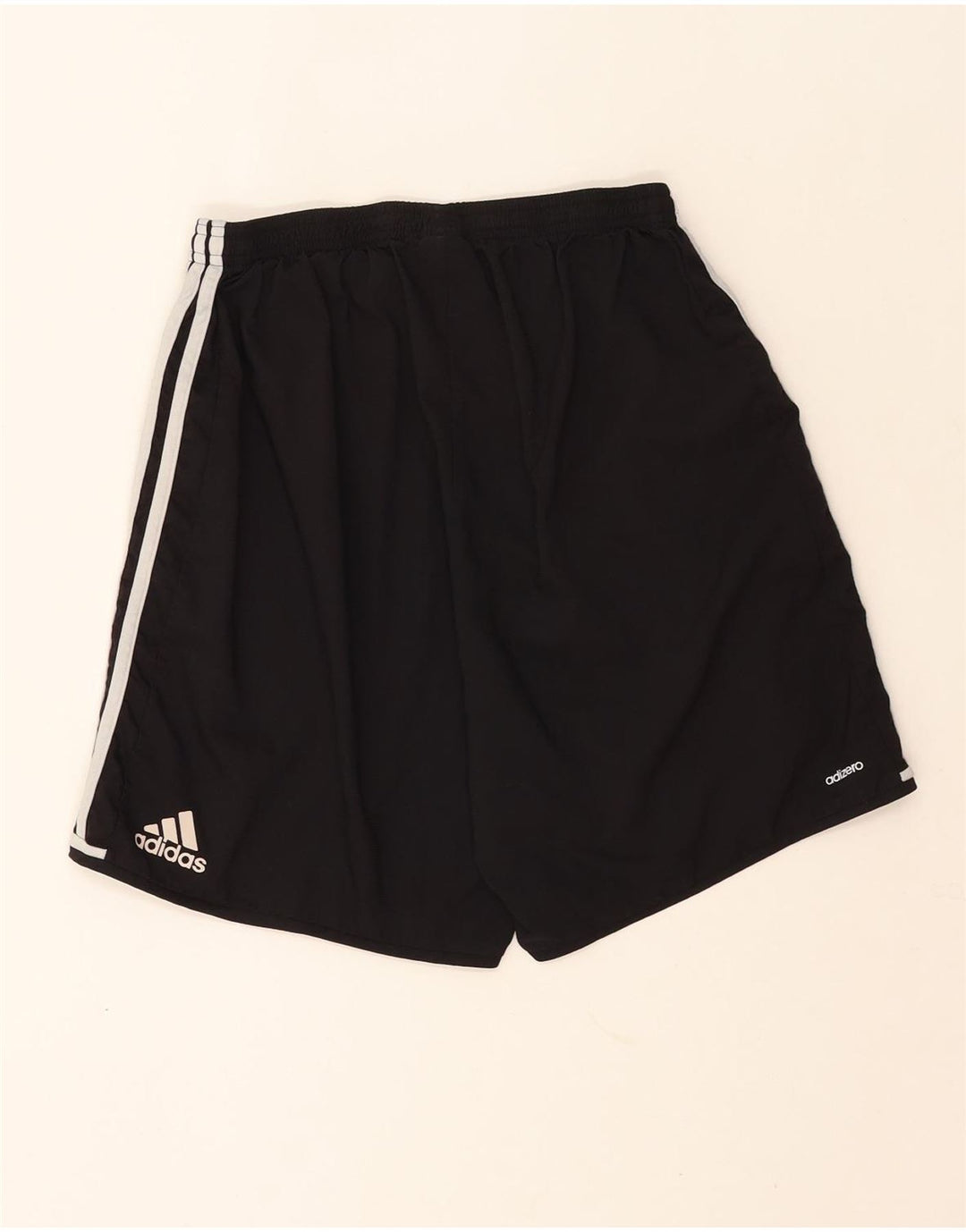 Мужские спортивные шорты Adidas Climalite с графическим рисунком, большие черные из полиэстера