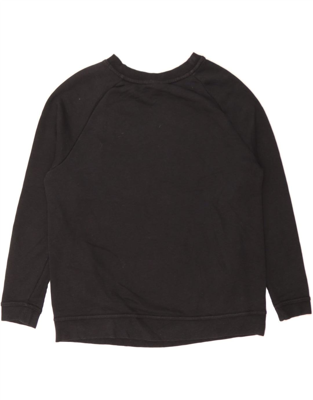 NIKE Womens Graphic Sweatshirt Jumper UK 14 Medium Black Cotton Vintage Nike and Second-Hand Nike from Messina Hembry 