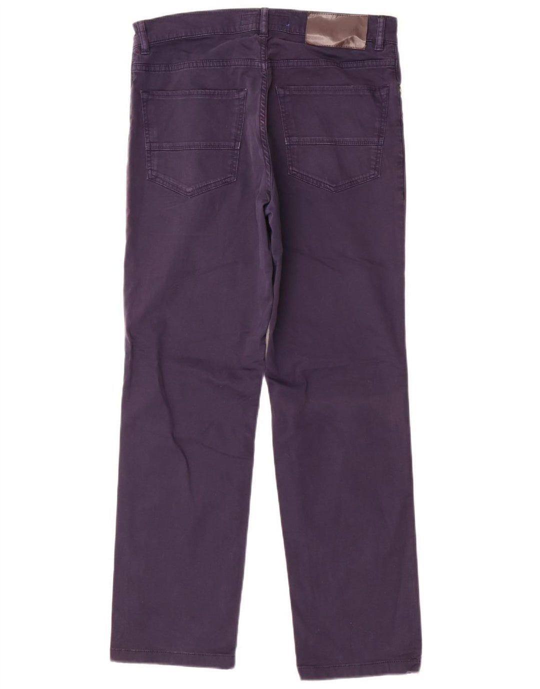 TRUSSARDI Женские прямые повседневные брюки W29 L28 Темно-синие