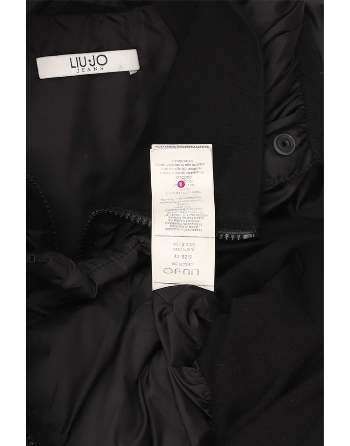 Женская стеганая куртка Liu Jo IT 42 Medium Black Полиэстер