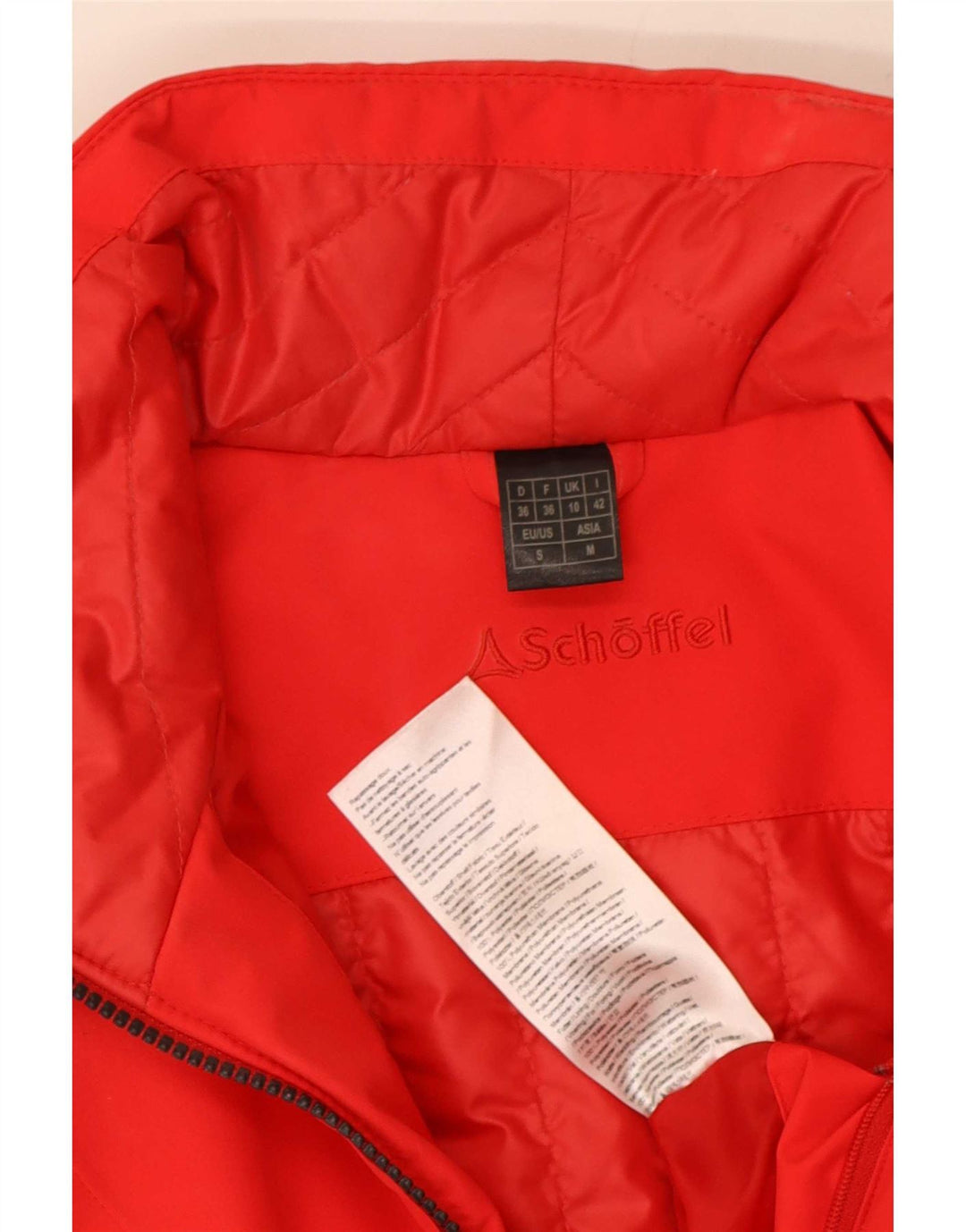 Женский бомбер Schoffel UK 10, маленький красный, полиэстер