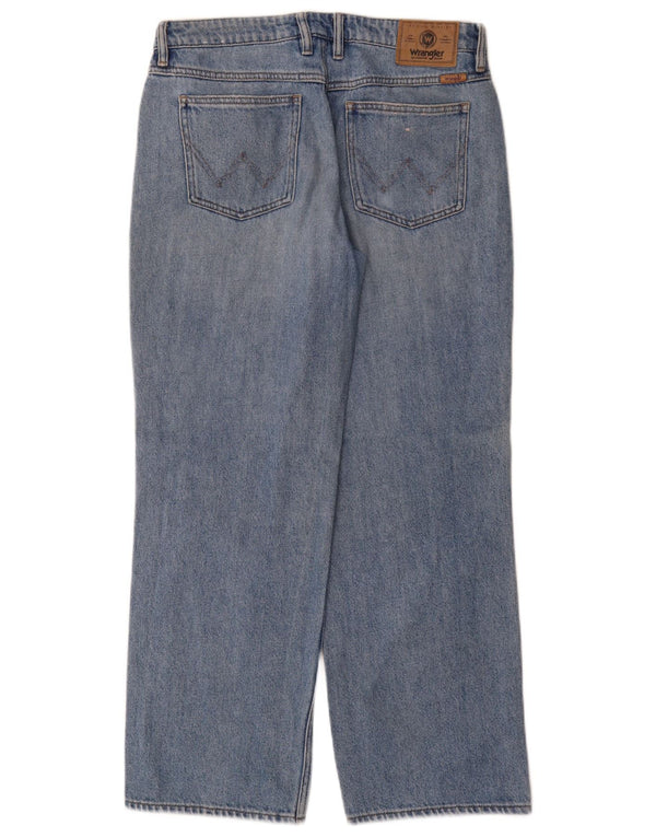 Женские свободные джинсы с низкой талией Wrangler Bella Baggy, США 8, средние W30 L30, синие