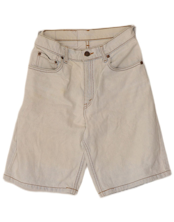 Женские джинсовые шорты Levi's 550, США 5, маленькие, W25, синие, хлопок