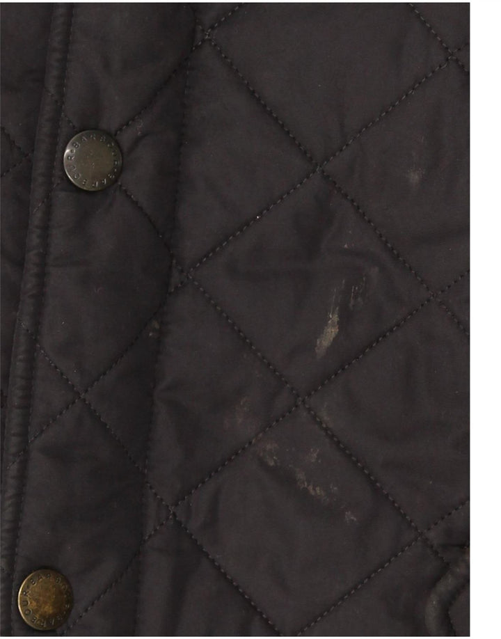 Мужская стеганая куртка Barbour UK 42 XL темно-синяя