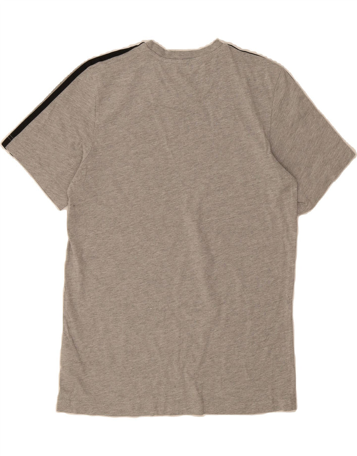 ADIDAS Mens T-Shirt Top Medium Grey Cotton Vintage Adidas and Second-Hand Adidas from Messina Hembry 