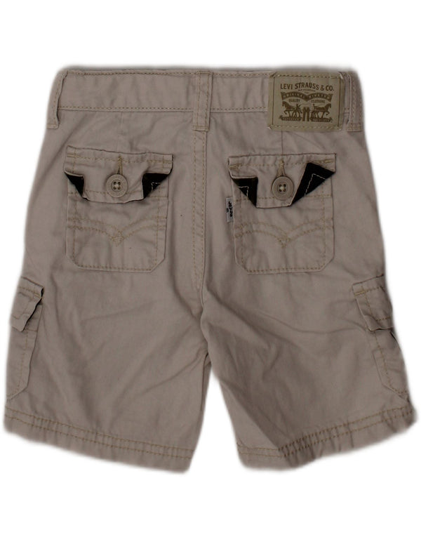 LEVI'S Baby Boys Cargo Shorts 9-12 Months W19  Grey Cotton