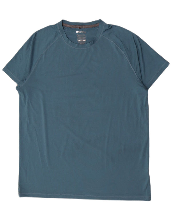 Мужская футболка Mountain Warehouse Top XL, синий полиэстер