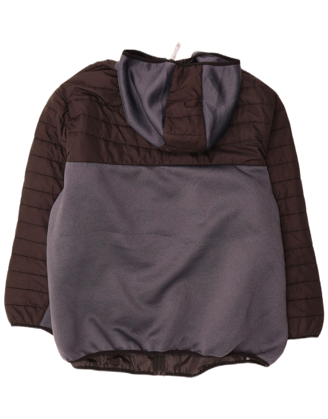 Мужская стеганая куртка с капюшоном Jack & Jones UK 46 3XL, черный полиэстер