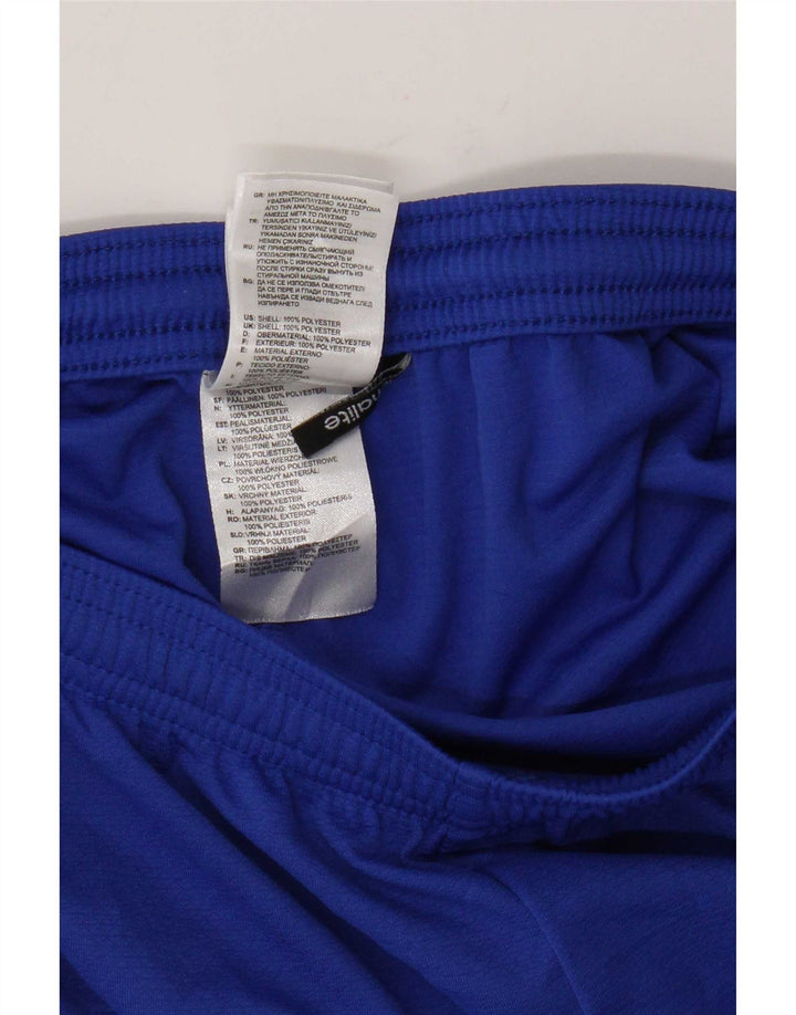 Женские спортивные шорты Adidas Climalite UK 10, маленькие синие, полиэстер